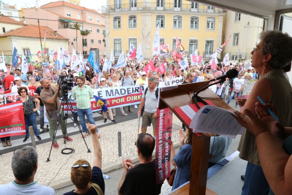 Manifestação Nacional dos trabalhadores da Administração Pública