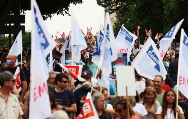 Manifestação Nacional dos trabalhadores da Administração Pública