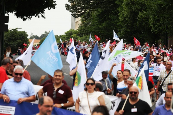 Manifestação Nacional dos trabalhadores da Administração Pública