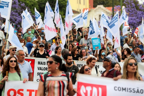 Manifestação Nacional dos trabalhadores da Administração Pública