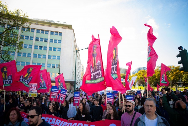 Manifestação Nacional «Todos a Lisboa! Aumento geral dos salários e pensões – emergência nacional!», CGTP-IN