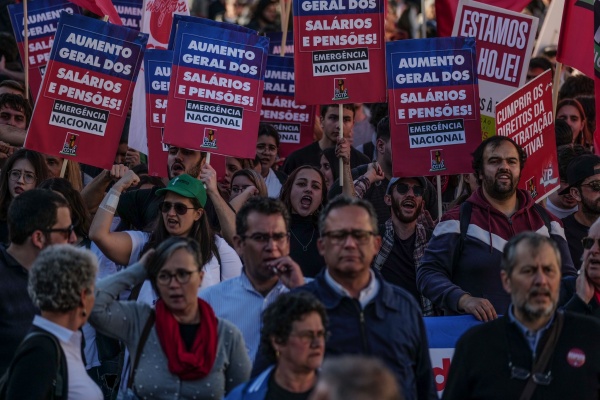 Manifestação Nacional «Todos a Lisboa! Aumento geral dos salários e pensões – emergência nacional!», CGTP-IN