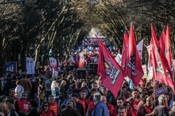 Manifestação Nacional «Todos a Lisboa! Aumento geral dos salários e pensões – emergência nacional!», CGTP-IN