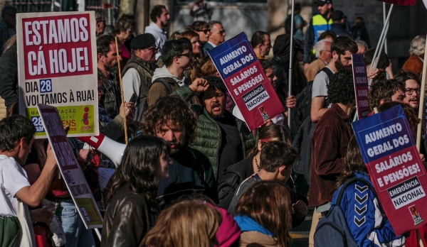 Manifestação Nacional «Todos a Lisboa! Aumento geral dos salários e pensões – emergência nacional!», CGTP-IN