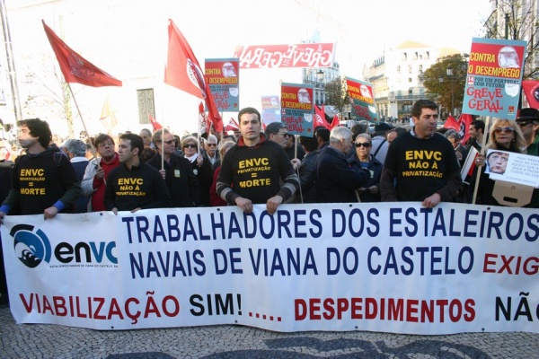 Manifestação "Nem Merkel, Nem Troikas - Não à exploração, contra a colonização" - CGTP
