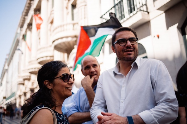 Manifestação «Paz no Mundo! Palestina Livre! Não à Guerra!»