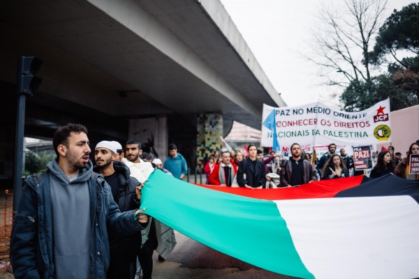 Manifestação pela Paz no Médio Oriente