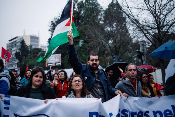 Manifestação pela Paz no Médio Oriente
