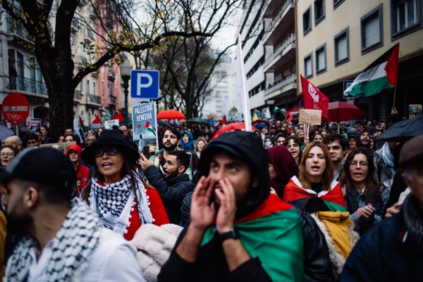 Manifestação pela Paz no Médio Oriente
