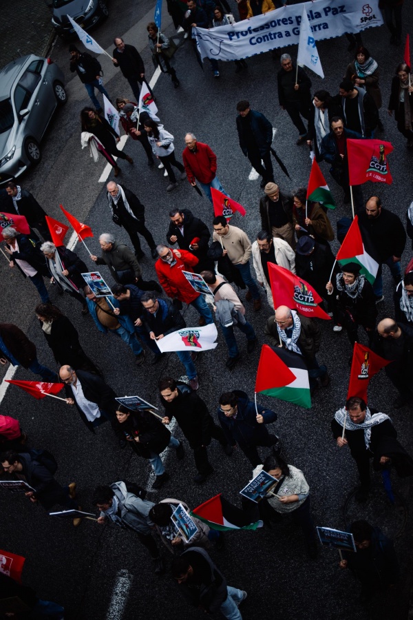 Manifestação pela Paz no Médio Oriente
