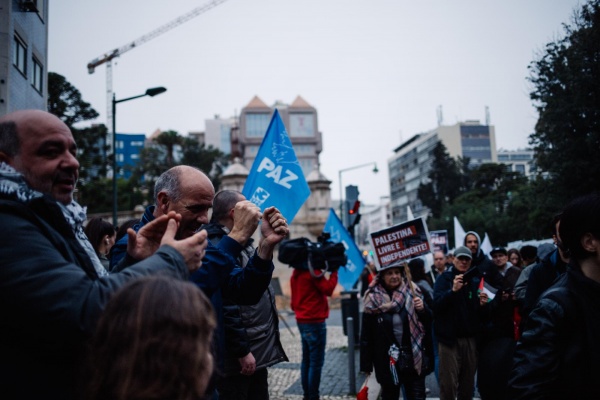 Manifestação pela Paz no Médio Oriente