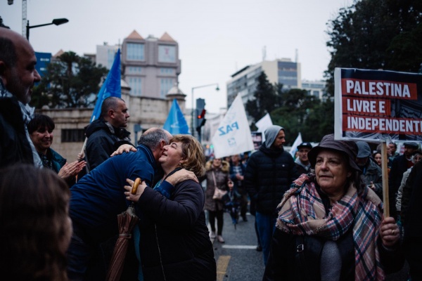 Manifestação pela Paz no Médio Oriente