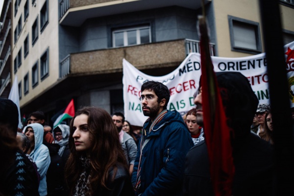 Manifestação pela Paz no Médio Oriente