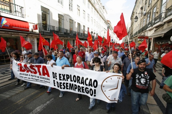 Manifestação «É tempo de dizer basta! Rejeitar o Pacto de Agressão, lutar por um Portugal com futuro» - Lisboa
