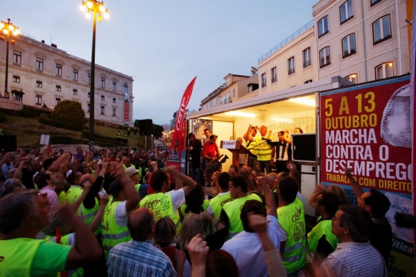 Marcha contra o Desemprego chega a Lisboa - CGTP