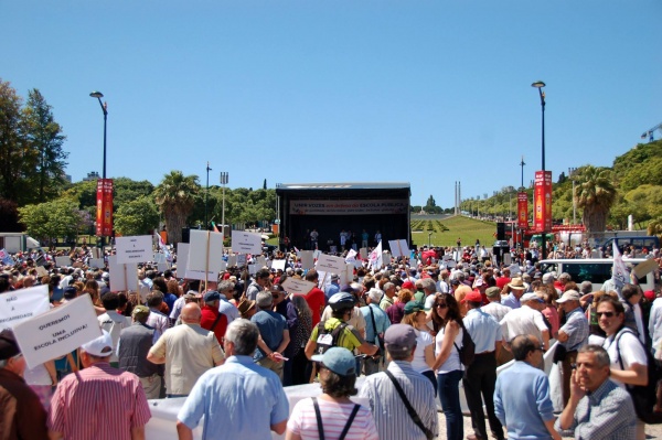 Marcha em defesa da Escola Pública, Lisboa
