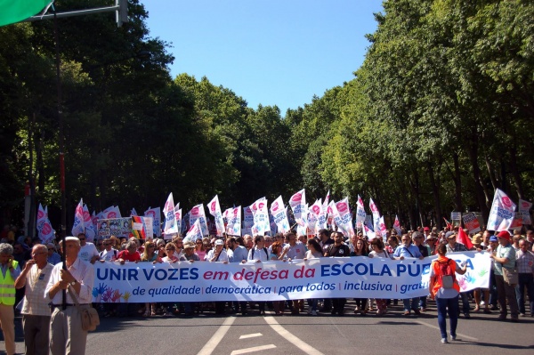 Marcha em defesa da Escola Pública, Lisboa