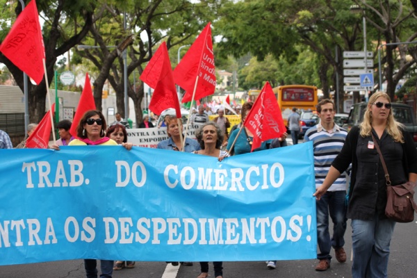 Marcha por Abril contra a exploração e o empobrecimento
