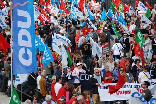 Marcha: Protesto, Confiança e Luta - Lisboa, 23 de Maio de 2009