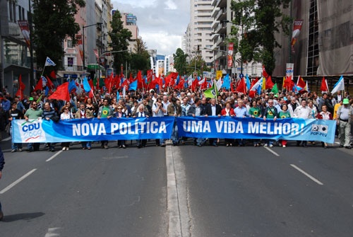 Marcha: Protesto, Confiança e Luta - Lisboa, 23 de Maio de 2009