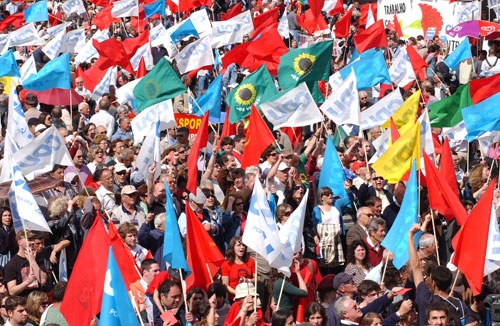 Marcha: Protesto, Confiança e Luta - Lisboa, 23 de Maio de 2009