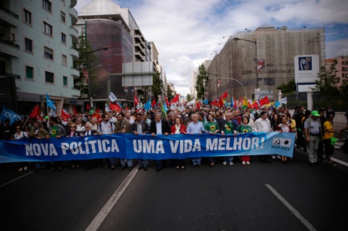 Marcha: Protesto, Confiança e Luta - Lisboa, 23 de Maio de 2009