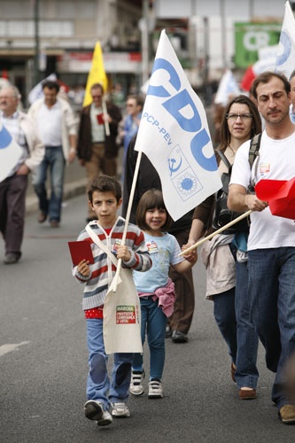 Marcha: Protesto, Confiança e Luta - Lisboa, 23 de Maio de 2009