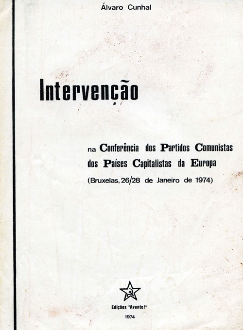 Intervenção na Conferência dos Partidos Comunistas dos Países Capitalistas da Europa 26 a 28-01-1974