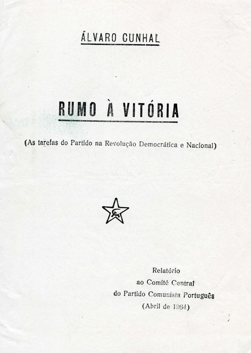 Rumo à Vitória - brochura  «Edições Avante» 1964