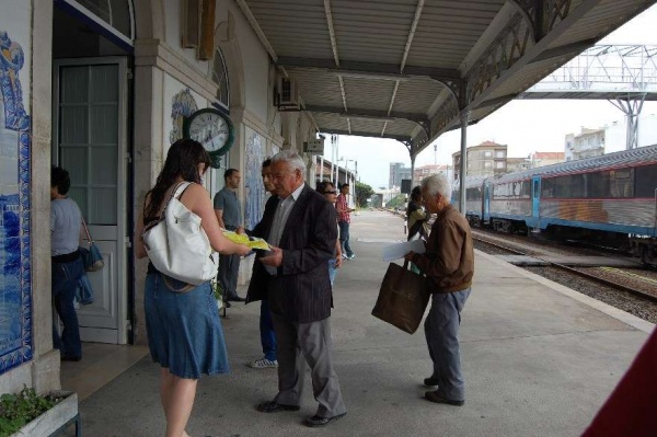 PCP em defesa da modernização da Linha do Oeste