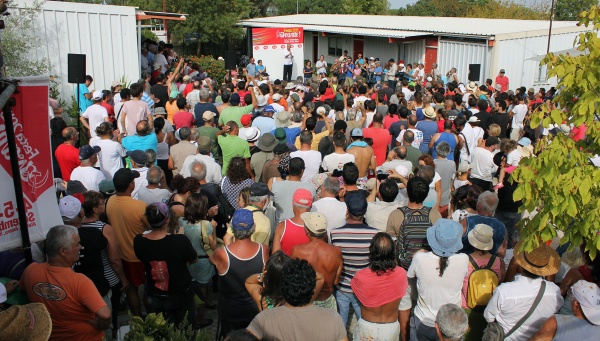 Saudação aos construtores da Festa do «Avante!» 2015