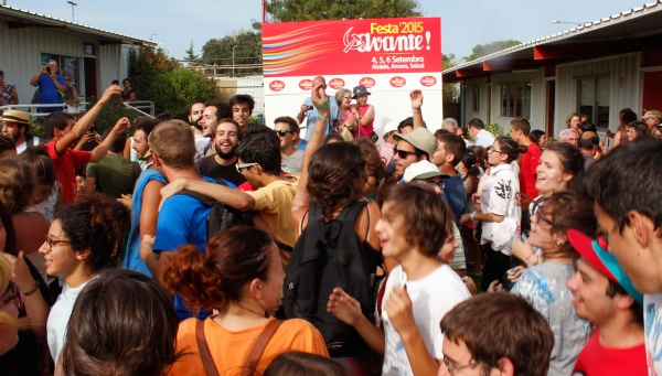 Saudação aos construtores da Festa do «Avante!» 2015