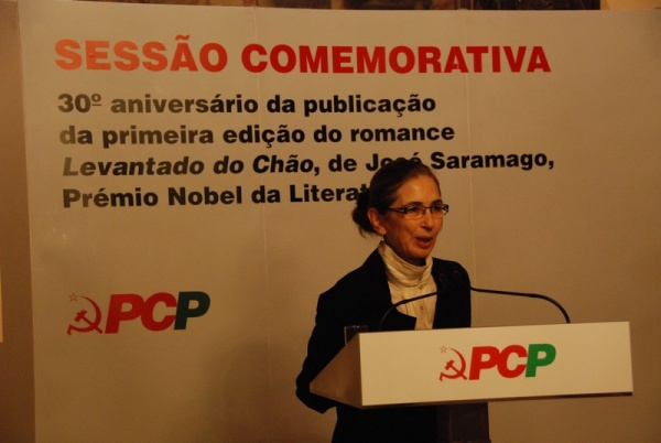 Sessão Comemorativa dos 30 anos da lançamento de "Levantado do Chão" de José Saramago - Casa do Alentejo, Lisboa