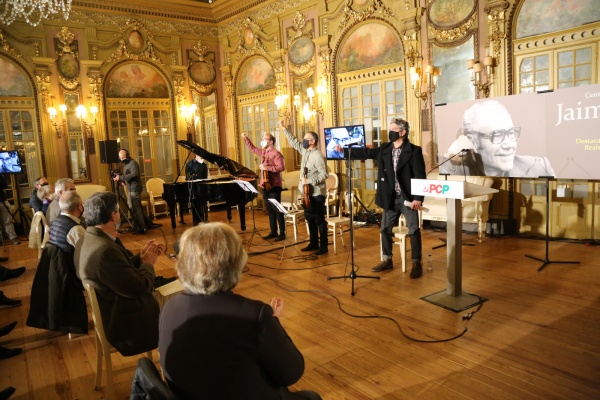 Sessão de homenagem pelo 100 aniversário do camarada Jaime Serra