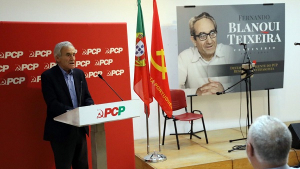 Sessão Pública «Centenário de Fernando Blanqui Teixeira. Destacado Dirigente do PCP. Resistente Antifascista»
