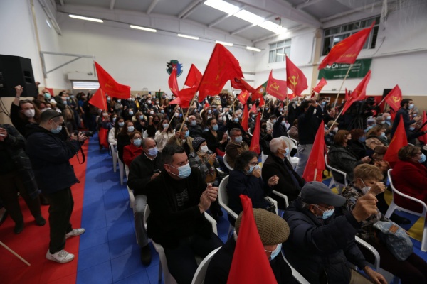 Sessão Pública «PCP - Contigo todos os dias» na Baixa da Banheira, Moita