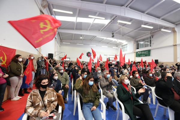 Sessão Pública «PCP - Contigo todos os dias» na Baixa da Banheira, Moita