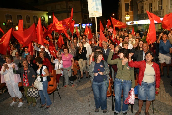 Comício em Alhandra - 18 de Setembro de 2008