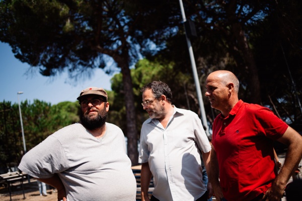 Visita ao espaço da Festa do «Avante!»