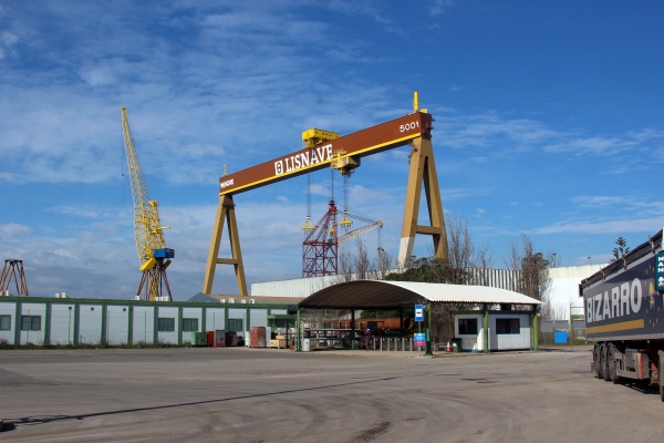 Visita aos Estaleiros Navais da Lisnave