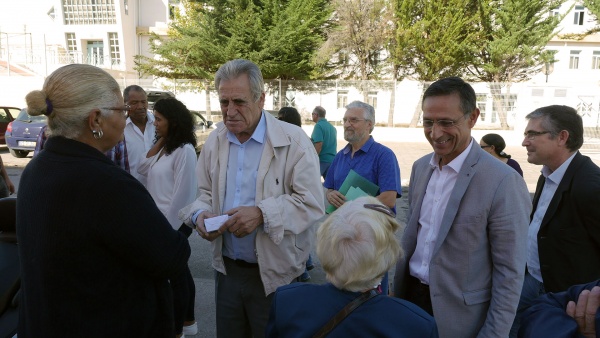 Visita e contacto com a população do Bairro da Bela Vista