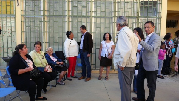 Visita e contacto com a população do Bairro da Bela Vista