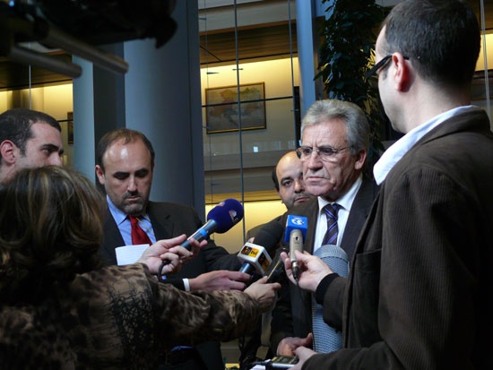 Visita de Jerónimo de Sousa ao Parlamento Europeu - 03 de Fevereiro de 2009