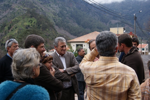 Contacto com populações afectadas pelo temporal de Fevereiro de 2010