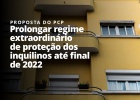 PCP leva a debate proposta para um regime extraordinário de proteção e apoio aos inquilinos