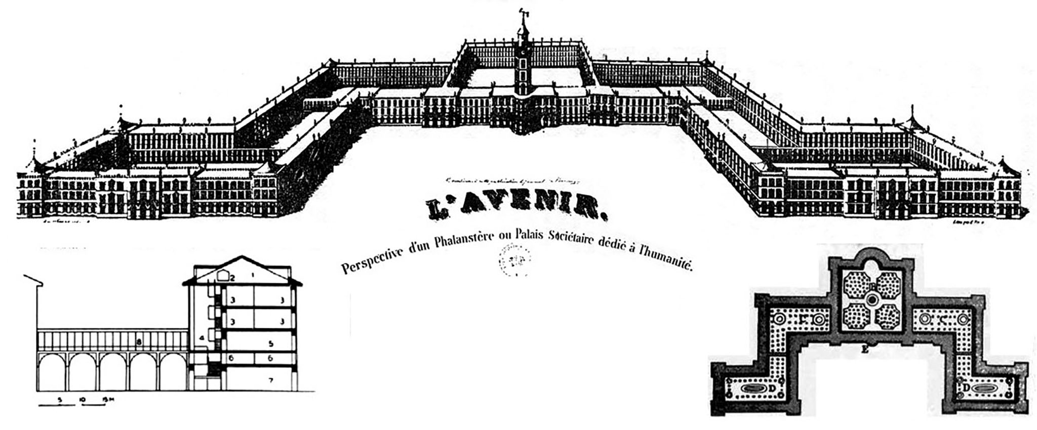 Em oposição às utopias que sonhavam com uma sociedade mais justa e com o fim do capitalismo (como a Cidade do Sol, de Campanella, Utopia, de Thomas Morus, ou os falanstérios de Charles Fourier), Marx põe em evidência as contradições do sistema e o modo prático de o superar (amplamente fundamentado em O Capital)