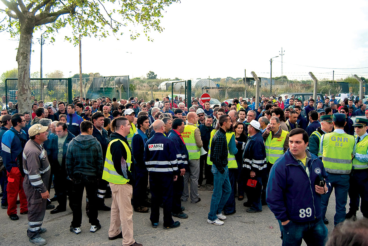 Greve dos trabalhadores da Petrogal (Porto, 2010)