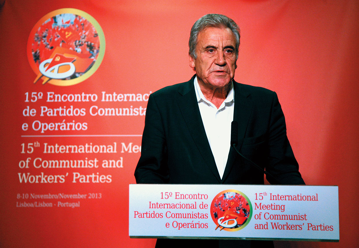 Encontros Internacionais de Partidos Comunistase Operários (Lisboa, 2013). A solidariedade internacionalista foi sempre um traço identitário do PCP